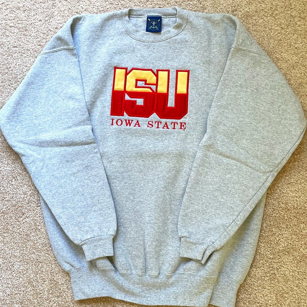Vintage Gray Iowa State Sweatshirt